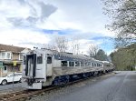 The RDC set will stop just south of the E. Laurel St grade crossing before heading back to Tremont Station to pick up passengers for the trip back to Port Clinton